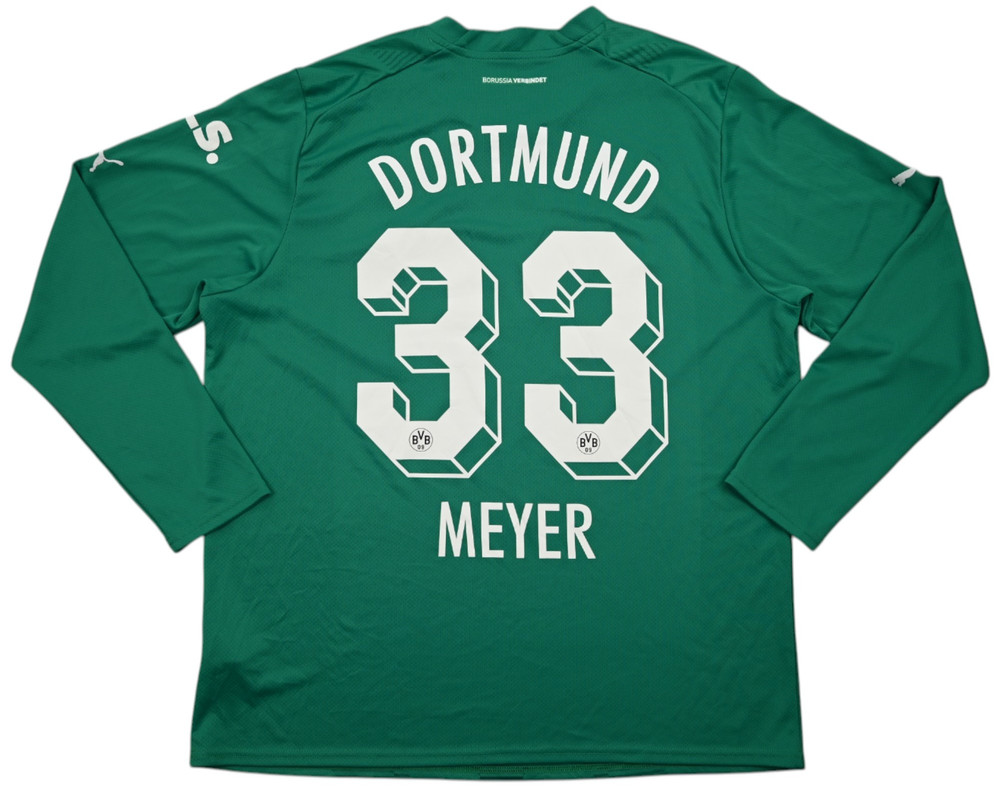 2022-23 BORUSSIA DORTMUND *MEYER* GOALKEPPER LONGSLEEVE SHIRT XL. BOYS