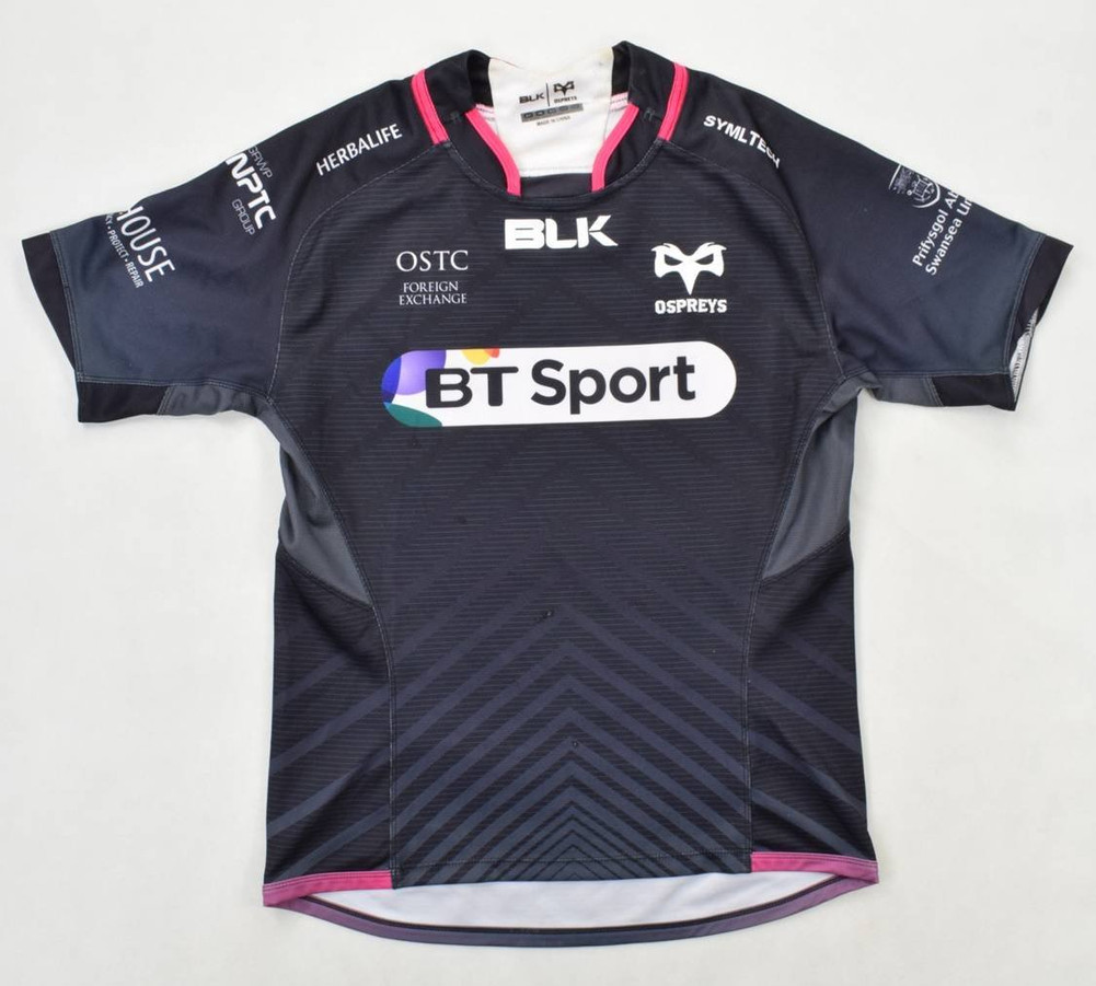 OSPREYS RUGBY BLK KOSZULKA S