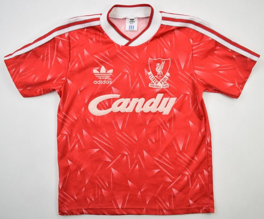 1989-91 LIVERPOOL KOSZULKA M. BOYS