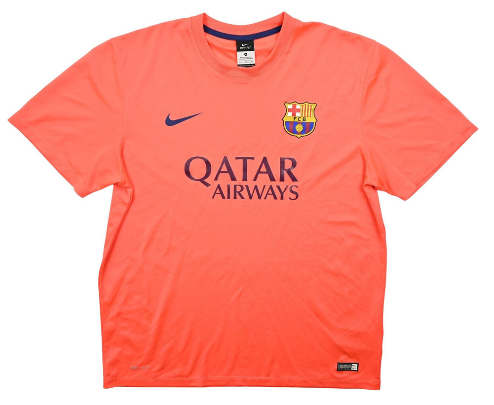 2014-15 FC BARCELONA *MESSI* BASIC SHIRT XL