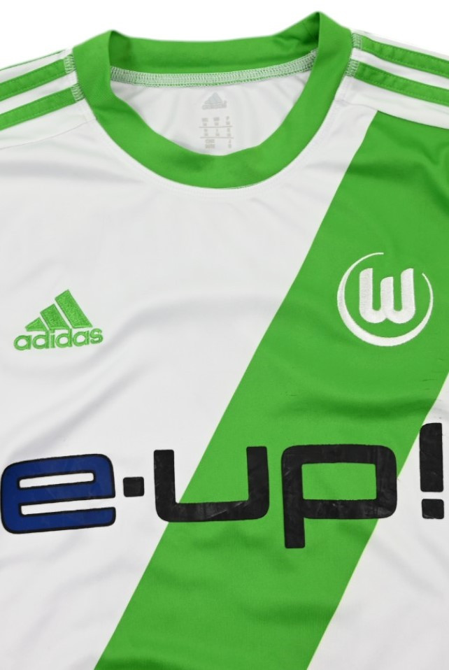2013-14 VFL WOLFSBURG *MEDOJEVIC* MATCH ISSUE LONGSLEEVE SHIRT M