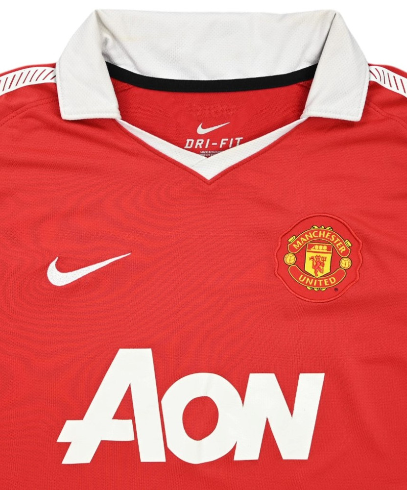 2010-11 MANCHESTER UNITED *GIGGS* SHIRT L