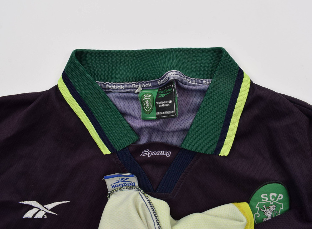 1998-99 SPORTING CLUB SHIRT L