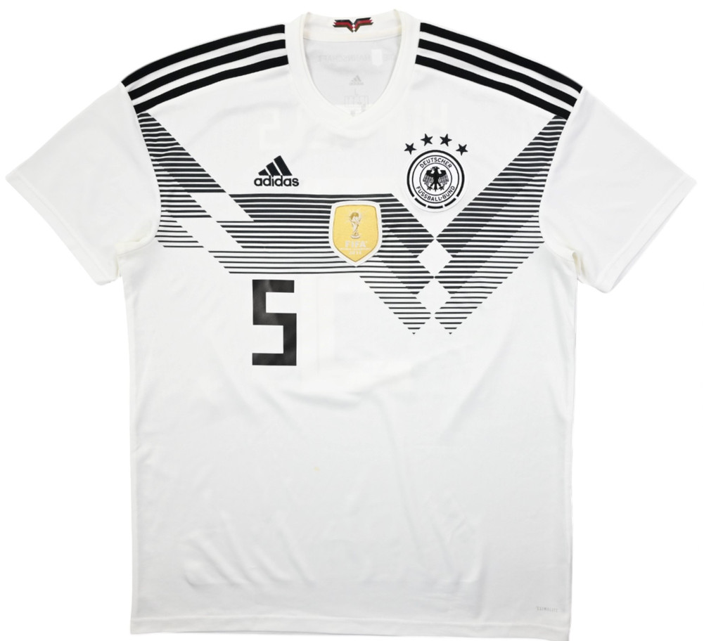 2018-19 GERMANY *HUMMELS* SHIRT L