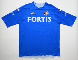 2006-07 FEYENOORD ROTTERDAM PLAYER ISSUE SHIRT XXL