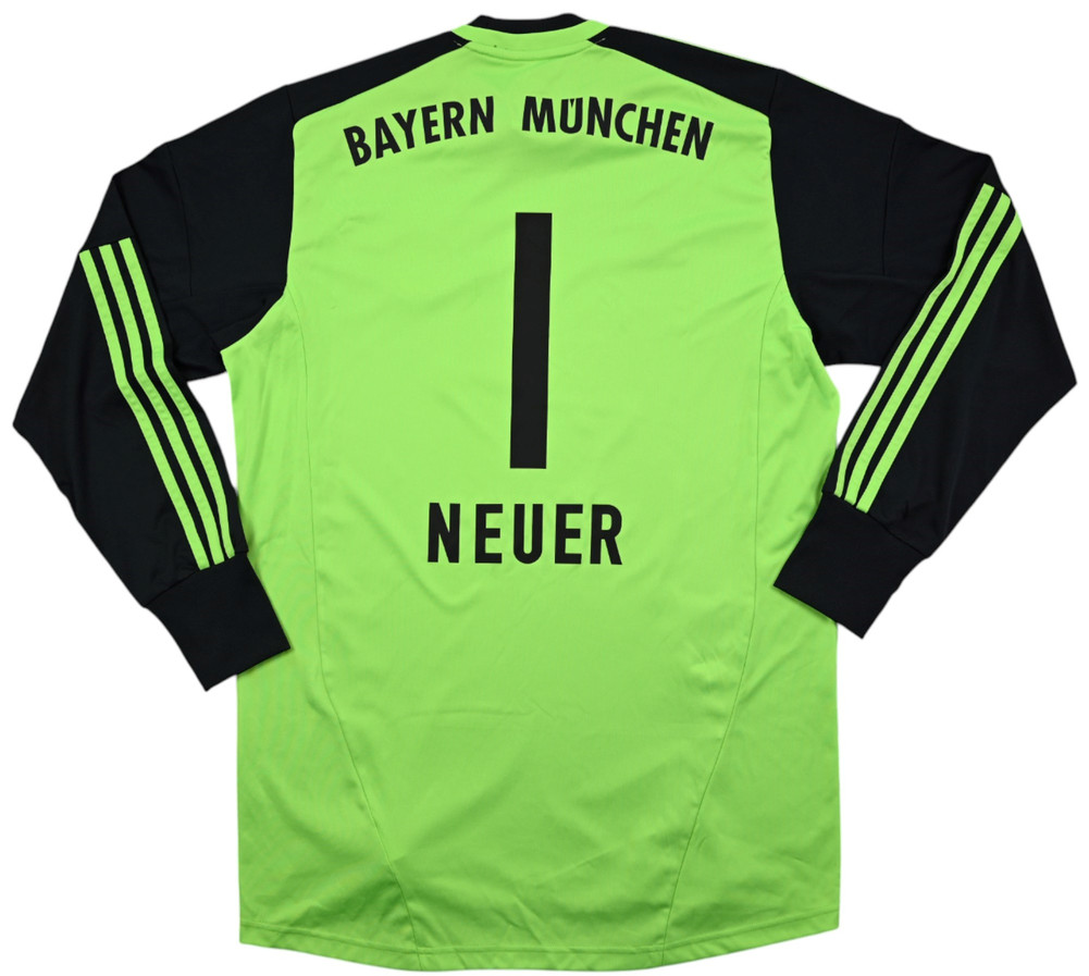 2012-13 BAYERN MUNCHEN *NEUER* GOALKEEPER LONGSLEEVE SHIRT L