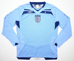 2008-10 ENGLAND LONGSLEEVE SHIRT L