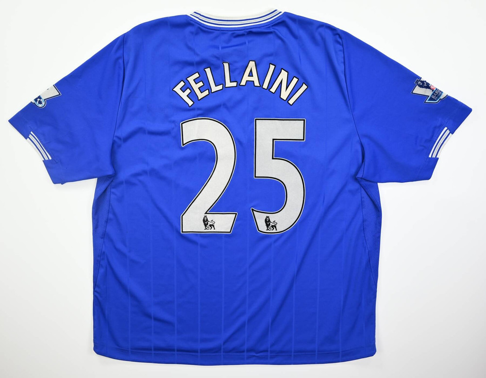 2009-10 EVERTON *FELLAINI* SHIRT XXL