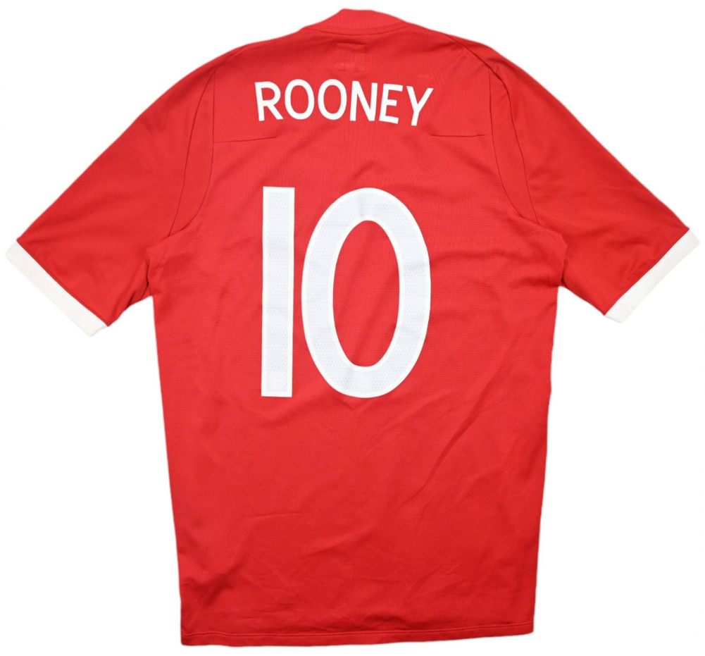 2010-11 ENGLAND *ROONEY* SHIRT M