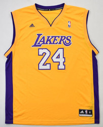 LOS ANGELES LAKERS *Kobe Bryant* NBA ADIDAS SHIRT XL