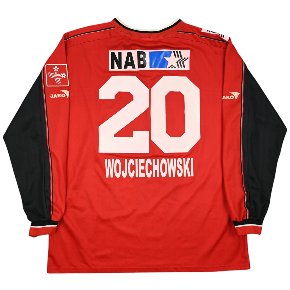 2001-02 FC AARAU *WOJCIECHOWSKI* MATCH ISSUE SHIRT XL 