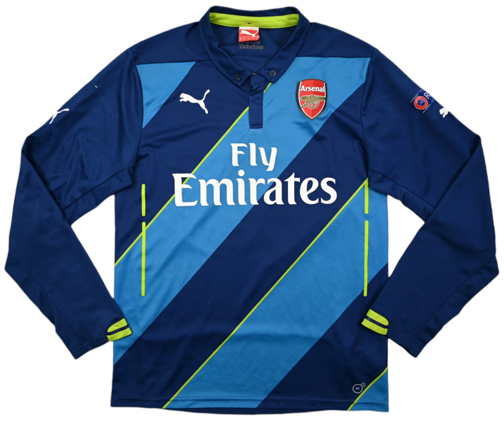 2014-15 ARSENAL LONDON *RAMSEY* LONGSLEEVE M