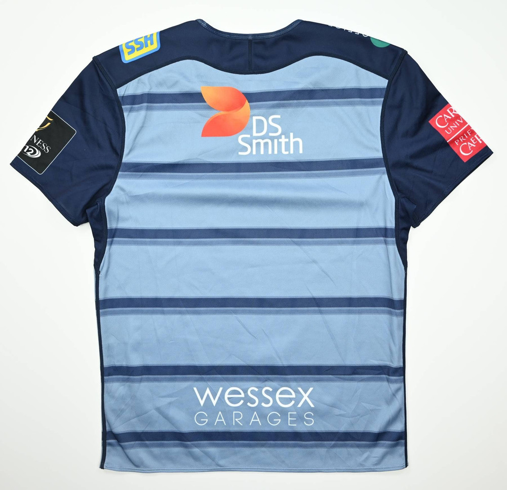CARDIFF BLUES RUGBY SHIRT M