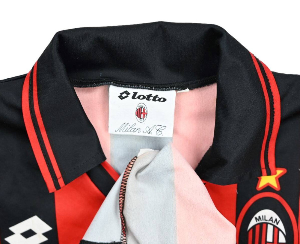 1995-96 AC MILAN *MALDINI* LONGSLEEVE XL. BOYS