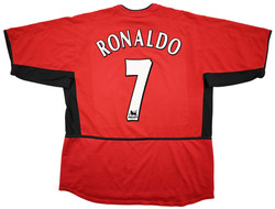 2002-04 MANCHESTER UNITED *RONALDO* KOSZULKA XL