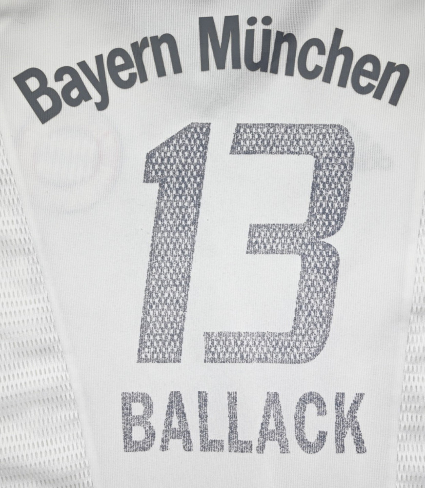 2002-03 BAYERN MUNCHEN *BALLACK* LONGSLEEVE SHIRT XL. BOYS/S