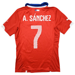 2014-15 CHILE *A.SANCHEZ* SHIRT WOMENS M