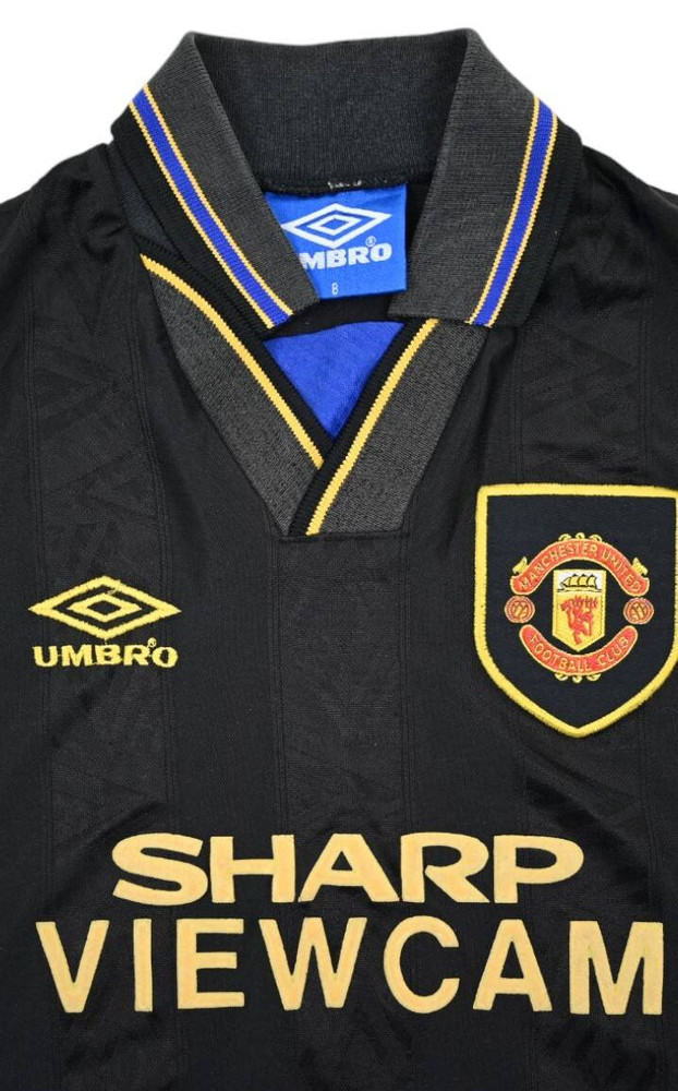 1993-95 MANCHESTER UNITED KOSZULKA XS. BOYS 