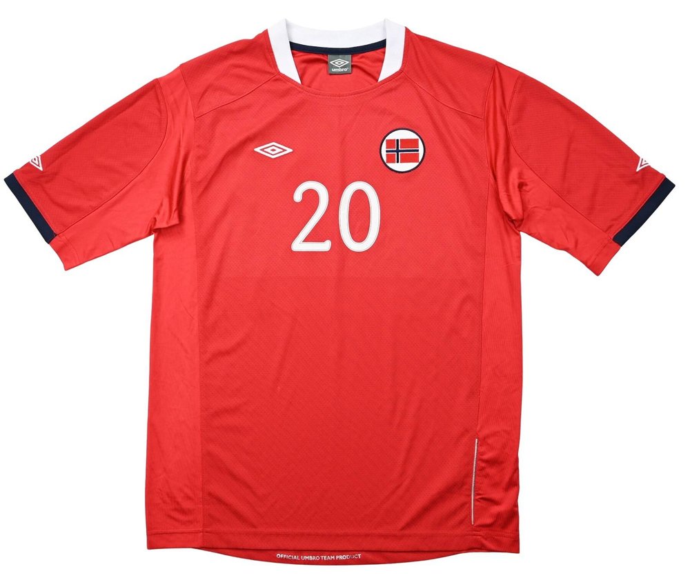 2010-11 NORWAY #20 SHIRT L