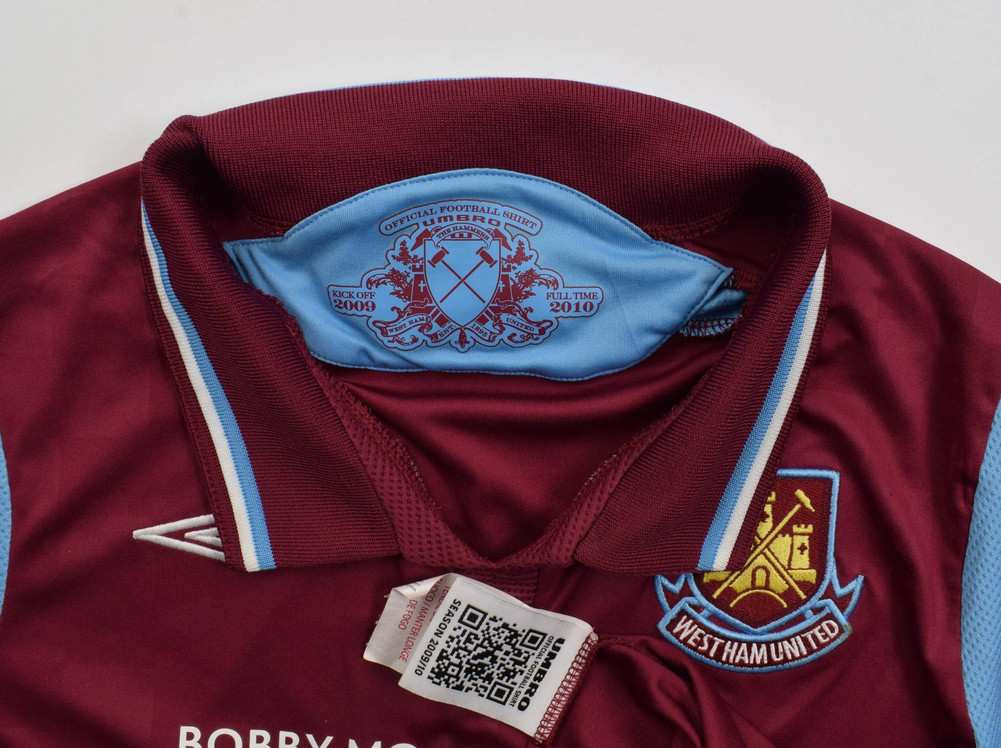 2009-10 WEST HAM UNITED KOSZULKA S. BOYS