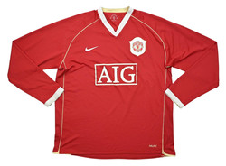 2006-07 MANCHESTER UNITED LONGSLEEVE XL