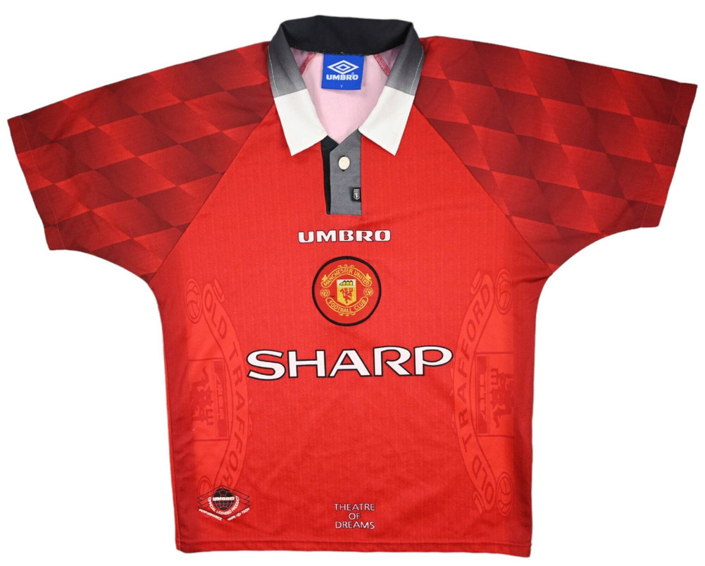 1996-98 MANCHESTER UNITED *CANTONA* SHIRT YOUTH