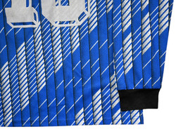 BLAU-WEIB WANZLEBEN #10 LONGSLEEVE XS. BOYS