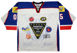 IIHF EUROPEAN CHAMPIONS CUP 2005 HOCKEY SHIRT XL