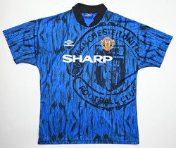 1992-93 MANCHESTER UNITED *HUGHES* KOSZULKA L