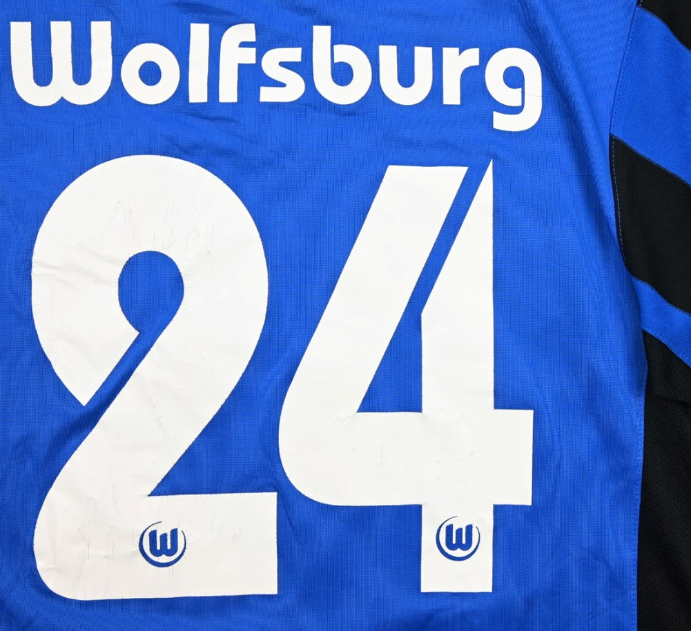 2008-09 WOLFSBURG *DEJAGAH* SHIRT XL. BOYS