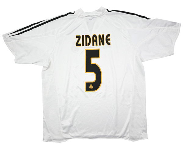 2004-05 REAL MADRID *ZIDANE* KOSZULKA M