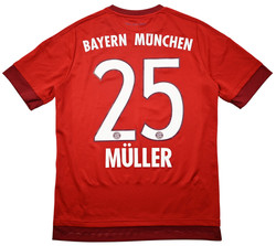 2015-16 BAYERN MUNCHEN *MULLER* SHIRT XL. BOYS