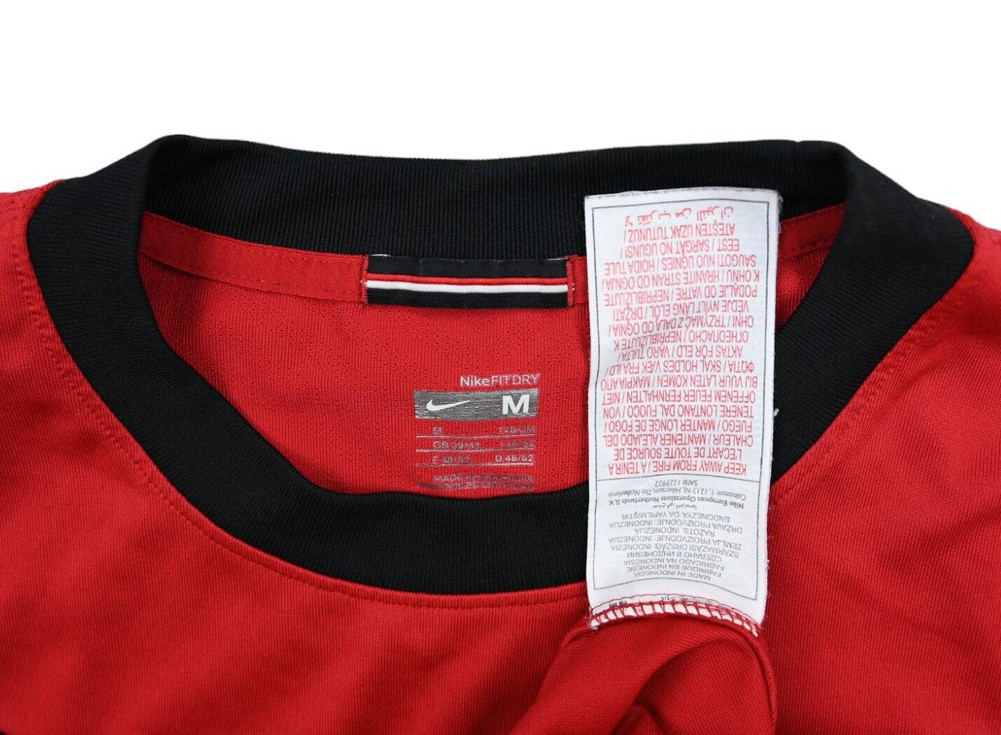 2009-10 MANCHESTER UNITED SHIRT M