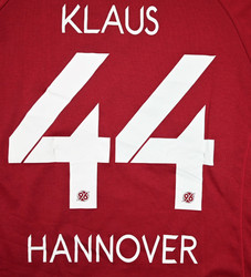 2012-13 HANNOVER 96 *KLAUS* SHIRT L/XL 