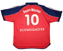 1999-01 BAYERN MUNCHEN *SCHWEIGHOFER* SHIRT XXL