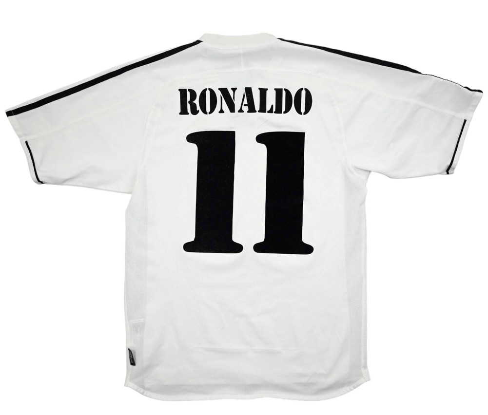 2003-04 REAL MADRID *RONALDO* SHIRT S