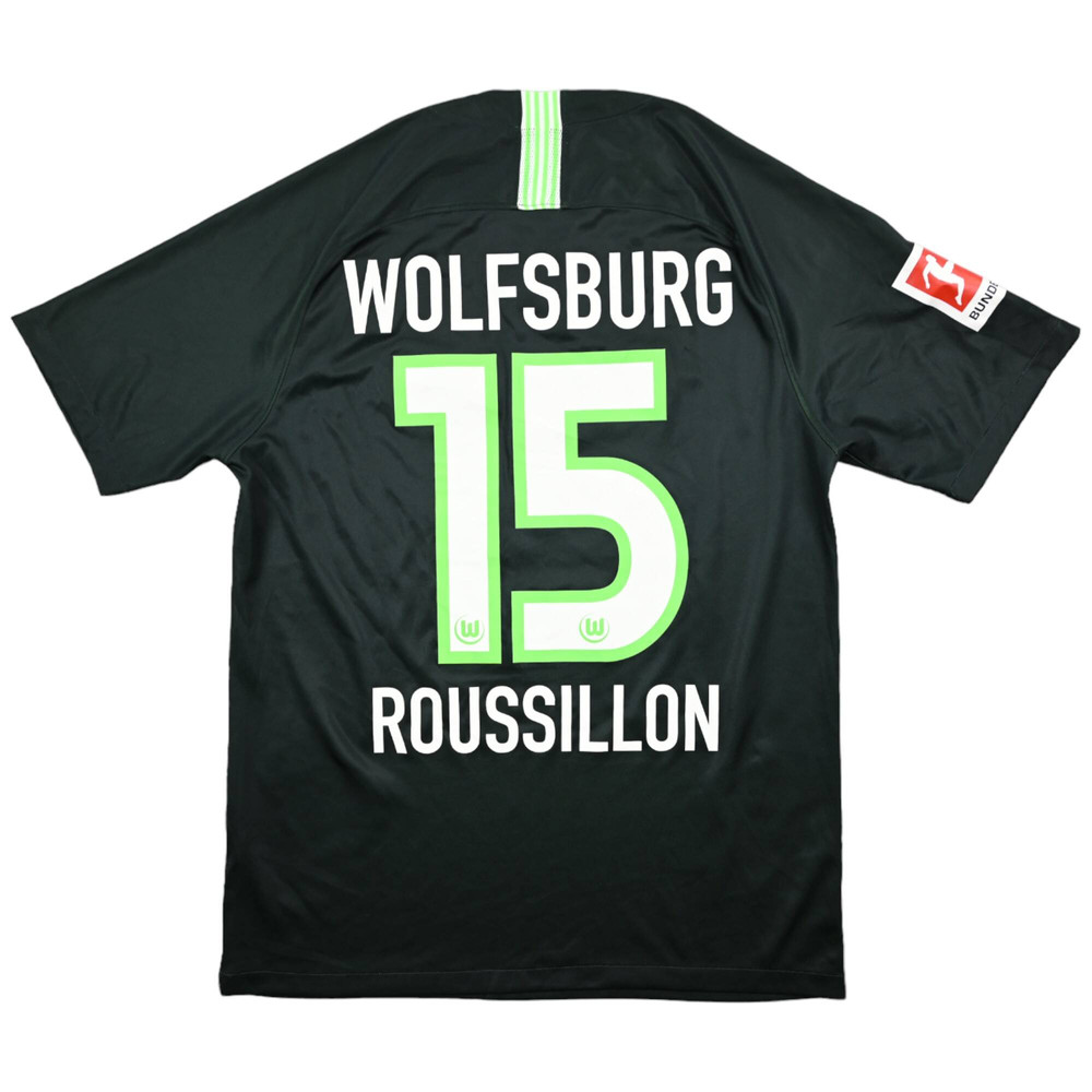 2019-20 VFL WOLFSBURG *ROUSSILLON* SHIRT M