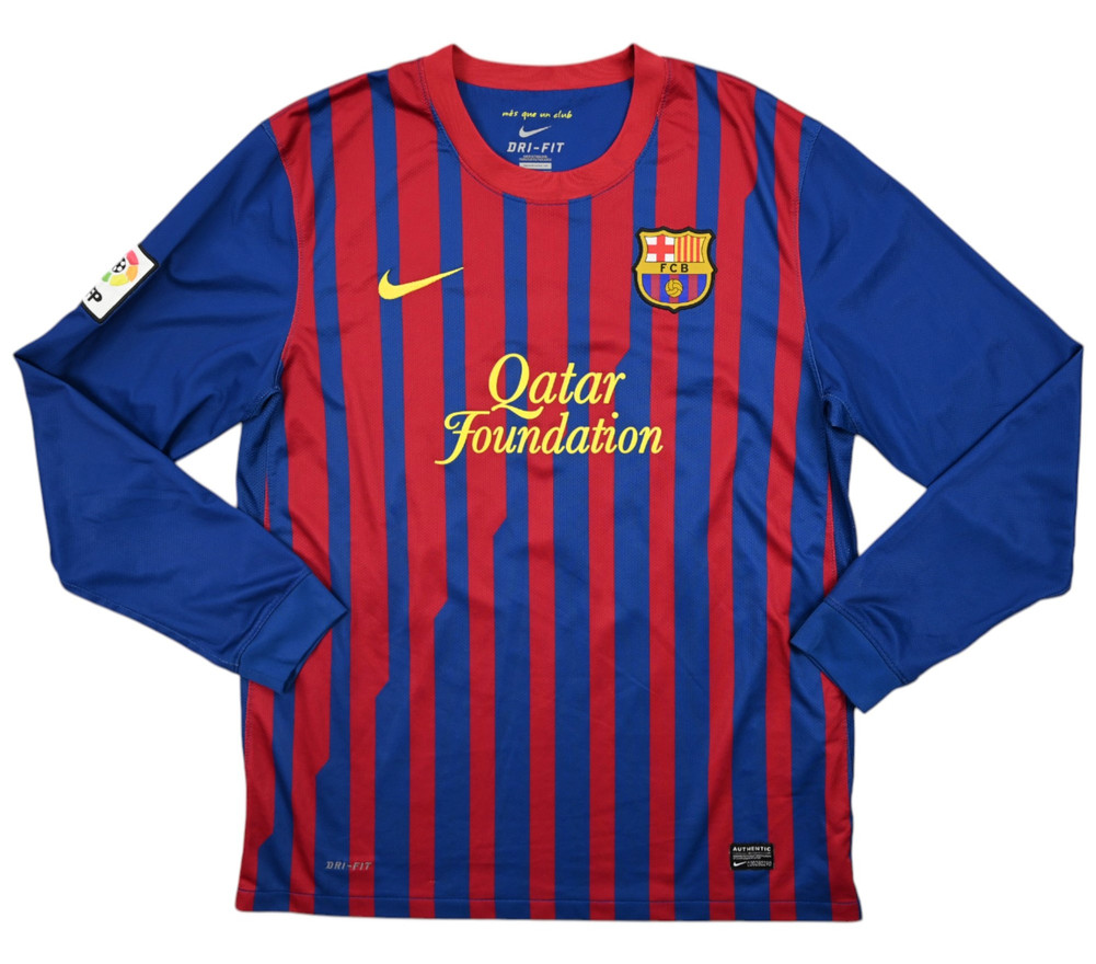 2011-12 BARCELONA *MESSI* LONGSLEEVE KOSZULKA L