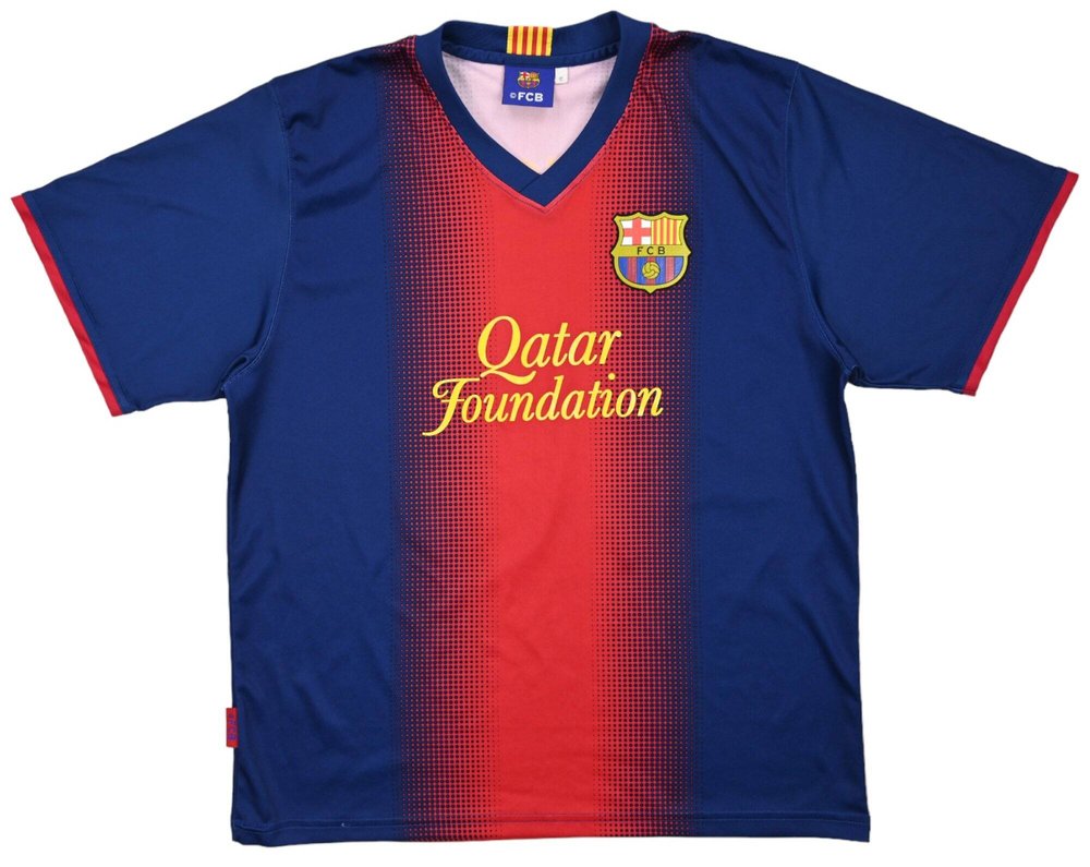 2012-13 FC BARCELONA *MESSI* SHIRT S