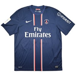 2012-13 PARIS SAINT GERMAIN *IBRAHIMOVIC* SHIRT L