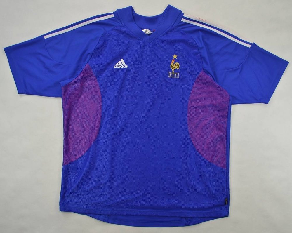 2002-04 FRANCE SHIRT XL