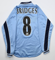 1999-00 LEEDS UNITED *BRIDGES* SHIRT M. BOYS