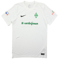 2016-17 WERDER BREMEN WOMENS SHIRT S