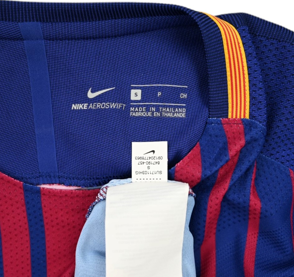 2017-18 FC BARCELONA *MESSI* PLAYER ISSUE SHIRTS 