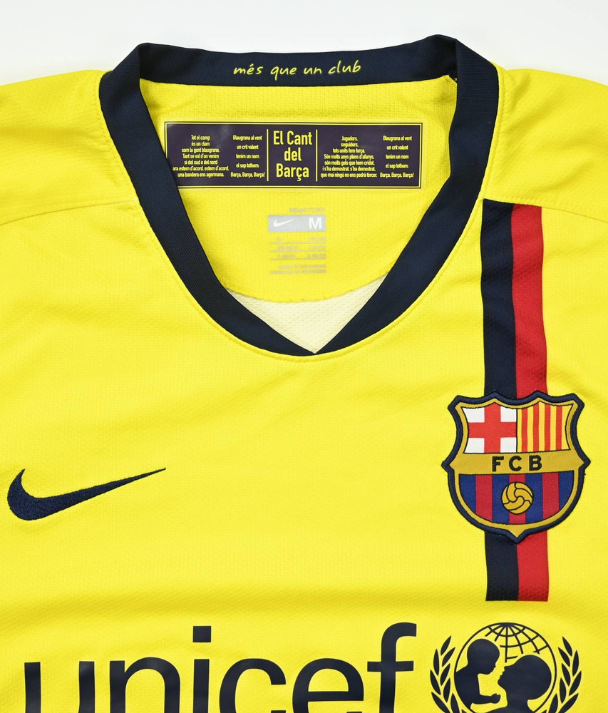 2008-09 FC BARCELONA SHIRT M