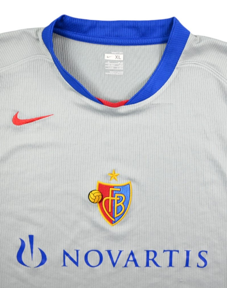 2007-09 FC BASEL PLAYER ISSUE SHIRT XL