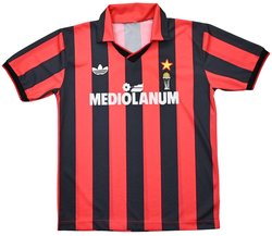 1990-91 AC MILAN SHIRT S