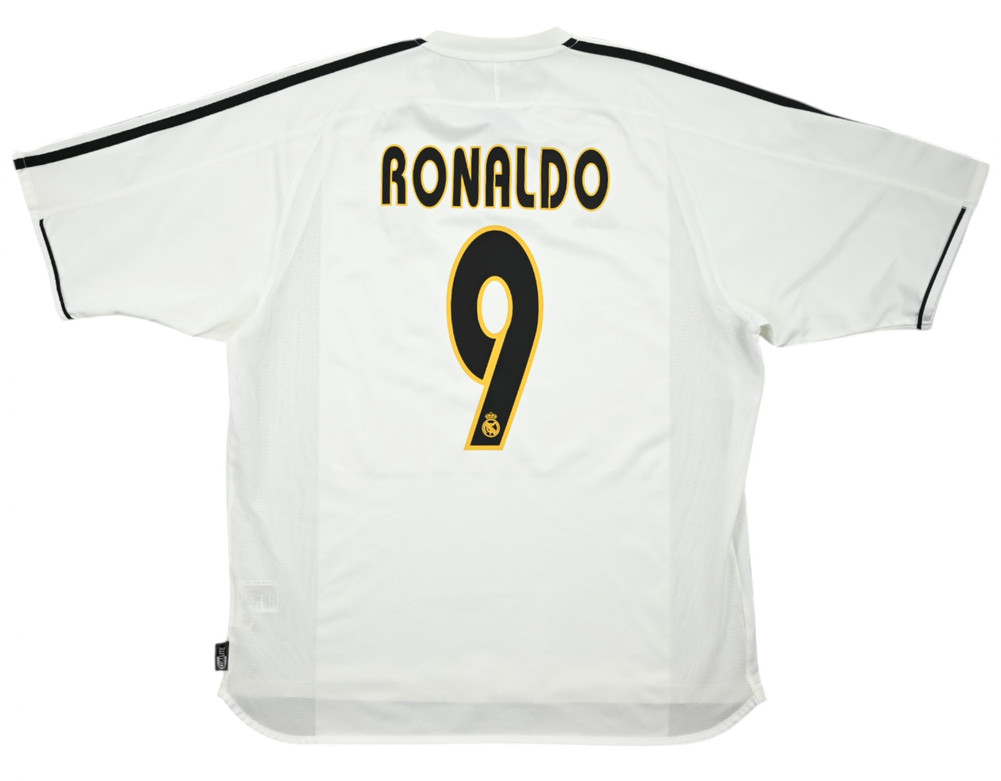 2003-04 REAL MADRID *RONALDO* KOSZULKA XL
