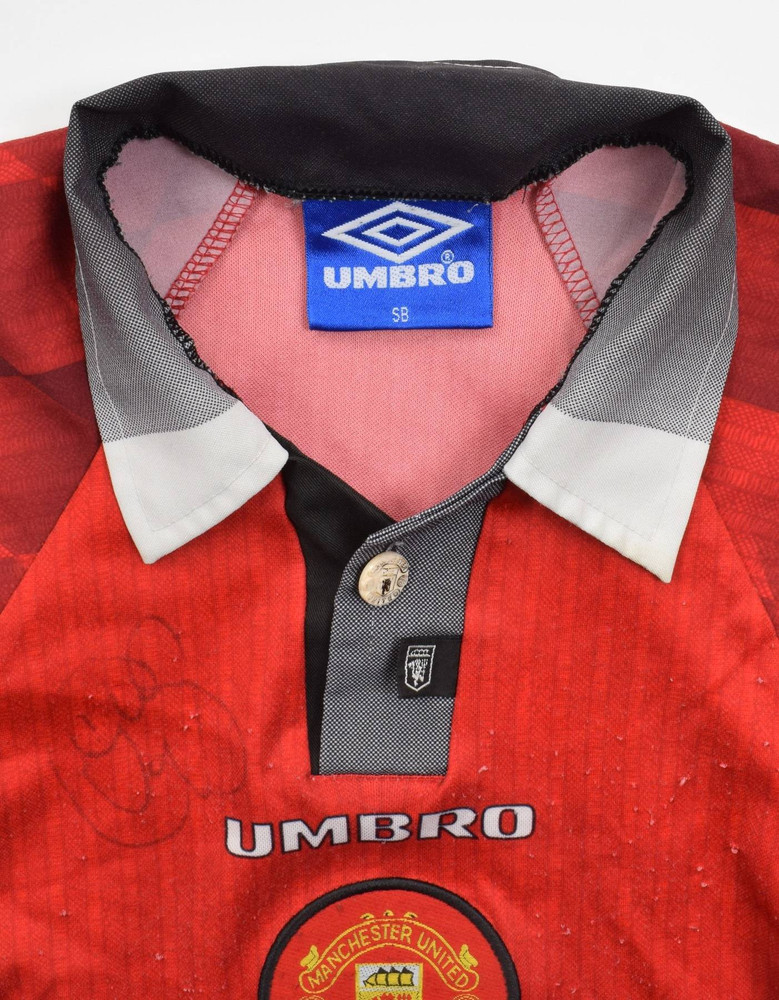 1996-98 MANCHESTER UNITED KOSZULKA S.BOYS