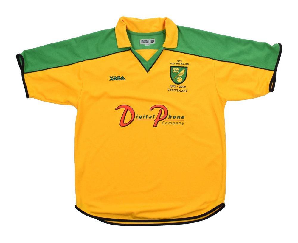 2001-03 NORWICH CITY SHIRT M